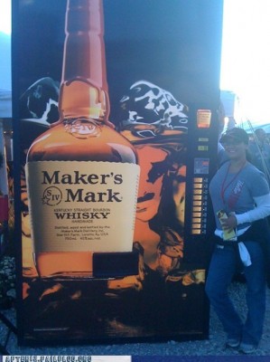 Maker's Mark Vending Machine - Nick Drinks Blog