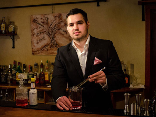 Featured International Bartender Mihai Fetcu of Romania via NickDrinks.com - Nick Britsky