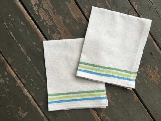 handmade bar towels - Nick Drinks Blog