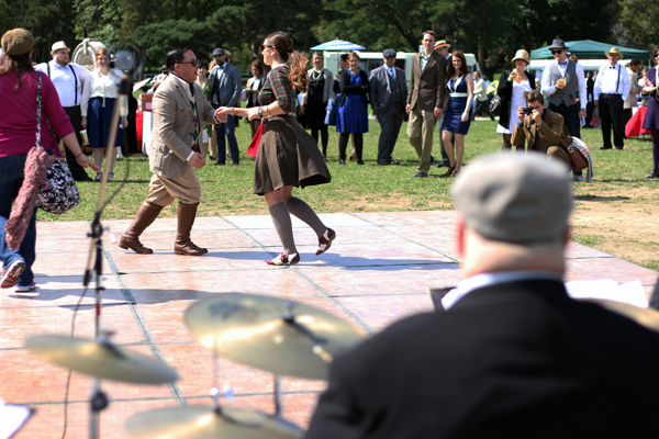 Dancing @ The Detroit Gatsby Lawn Party 2015 - Nick Drinks Blog