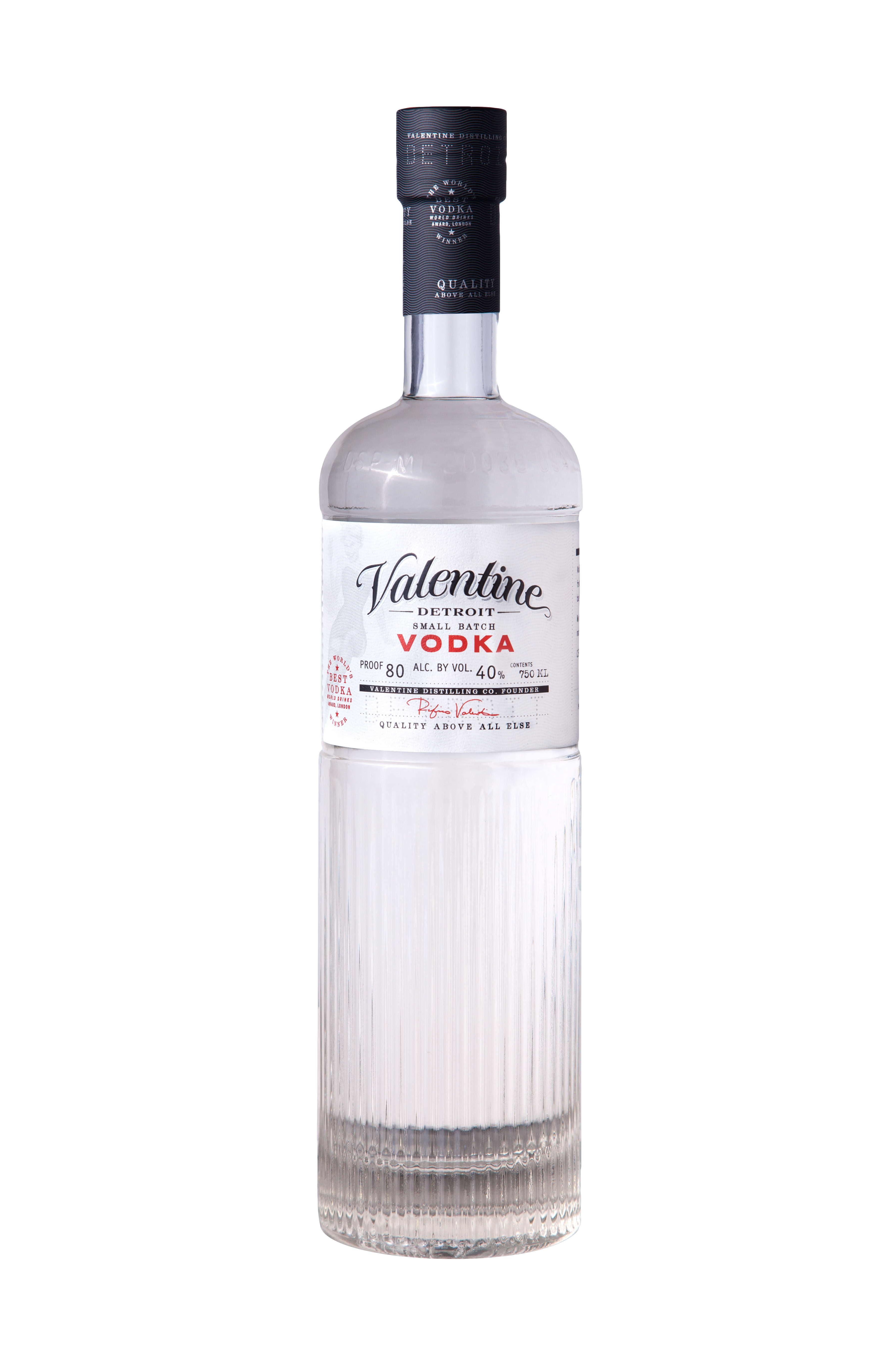 Valentine Vodka has a new look