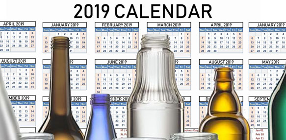 Comprehensive Beverage Holiday Calendar 2019